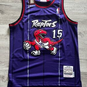 Mitchell & Ness Purple Hardwood Classics Jersey